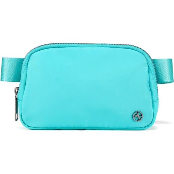 Cross Body Fanny Pack for Women Cyan Blue